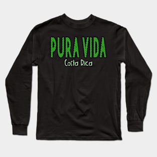 Pura Vida Green Long Sleeve T-Shirt